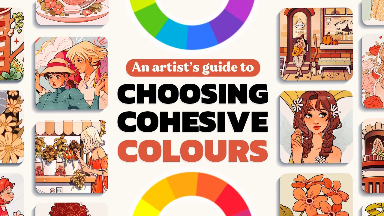 How To Choose Cohesive Colours For Your Artwork 🎨 | Colour Theory ... for How to Curate a Cohesive Space When You Love Too Many Different Styles