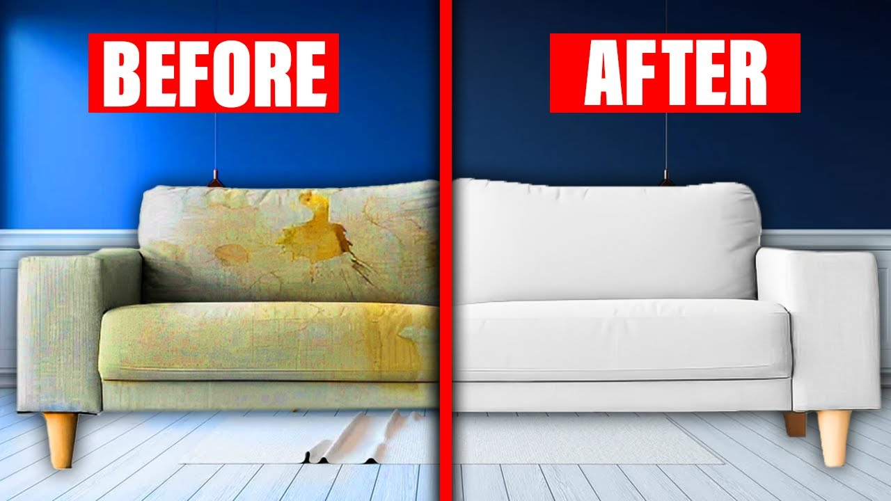How To Clean Fabric Sofa Stain | Cabinets Matttroy in Upholstered Bed Frame Cleaning