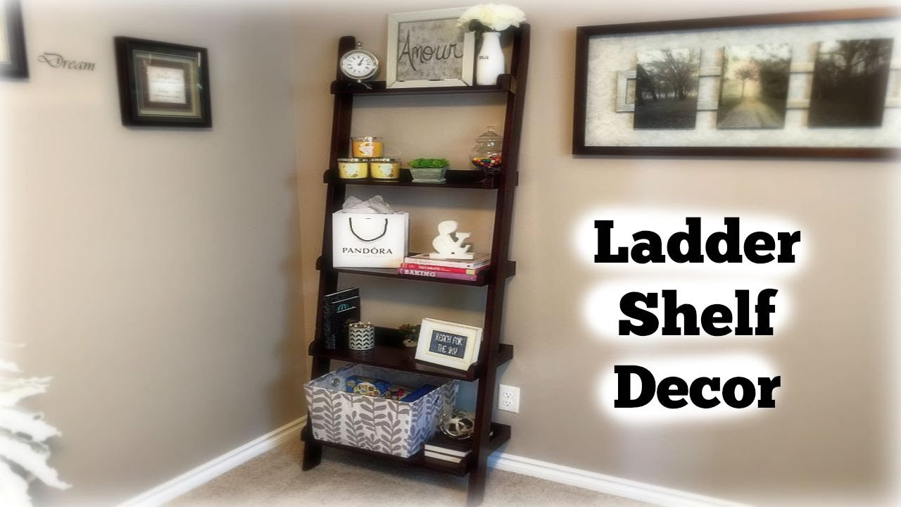 How To Decorate My Ladder Shelf At Ella Hogarth Blog regarding Why Your Ladder Shelf Feels Cluttered and How to Fix It Today