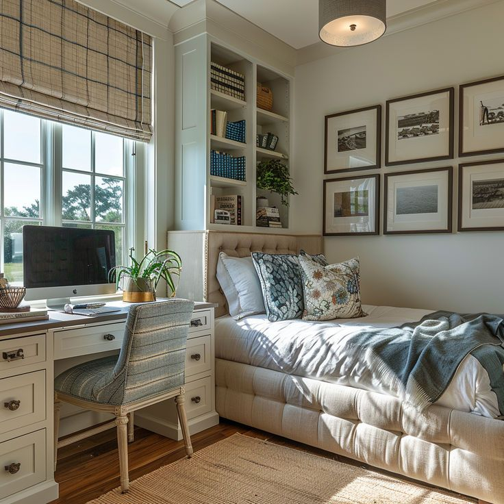 How To Design A Home Office Guest Room throughout Daybed With Trundle