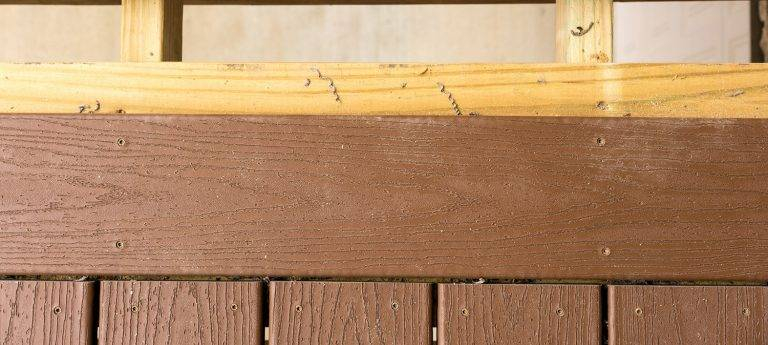 How To Fasten Trex Decking - Advantagelumber Blog intended for Straighten Crooked Lumber Before You Nail Down Your First Deck Board