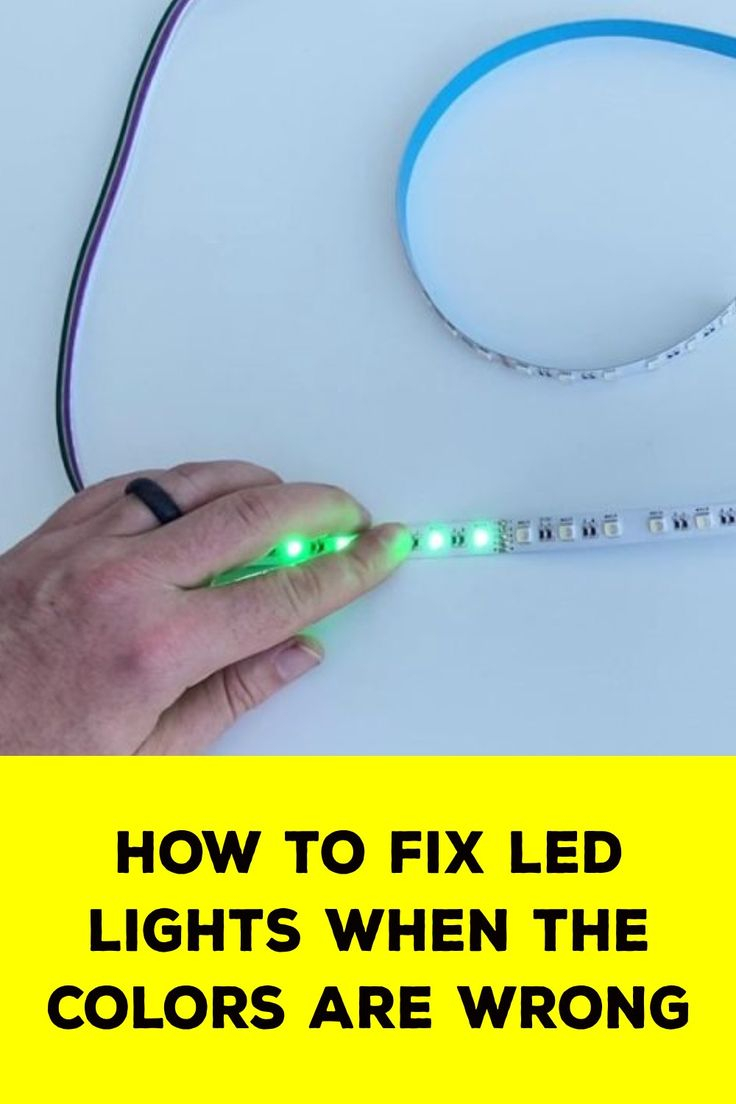 How To Fix Led Lights When The Colors Are Wrong | Led Lights, Led ... with High Cri Led Bulb Meaning
