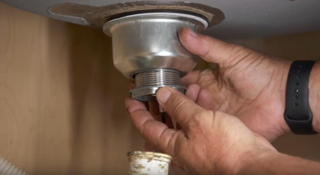 How To Install A Basket Strainer In A Sink At Lynn Potter Blog for Replace Sink Strainer Basket