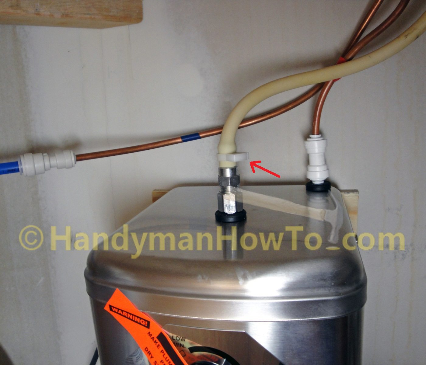How To Install A Kitchen Instant Hot Water Dispenser, Faucet And Water ... with regard to Install Instant Hot Water Dispenser