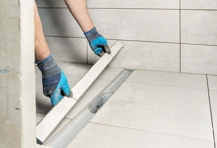 How To Install A Linear Shower Drain - Shower Ideas with Linear Drain Shower Design
