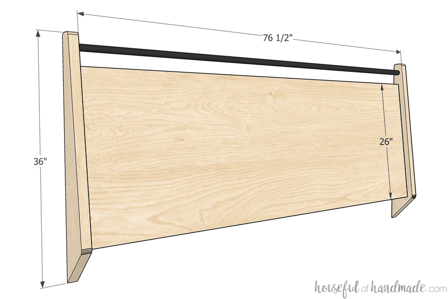 How To Install A Wall Mounted Headboard for How to Build a Secure Wall Mounted Headboard That Saves Floor Space
