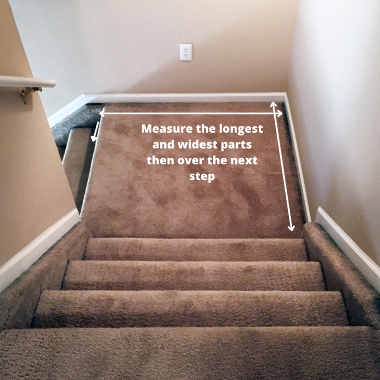 How To Measure Stairs, Landing And Hallway For Carpet within Expert tips for choosing furniture that fits tight stair landing dimensions