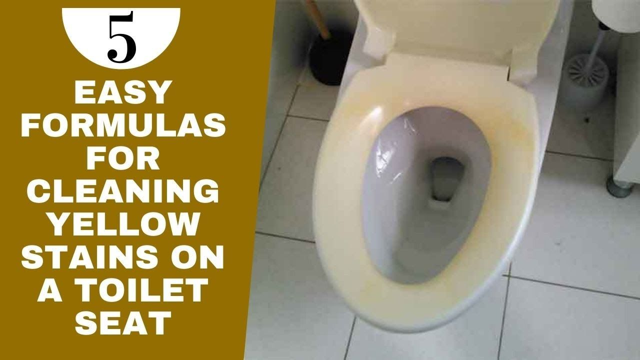 How To Remove Yellow Stains From Toilet Seat: Easy & Effective Solutions in Remove Toilet Bowl Stains