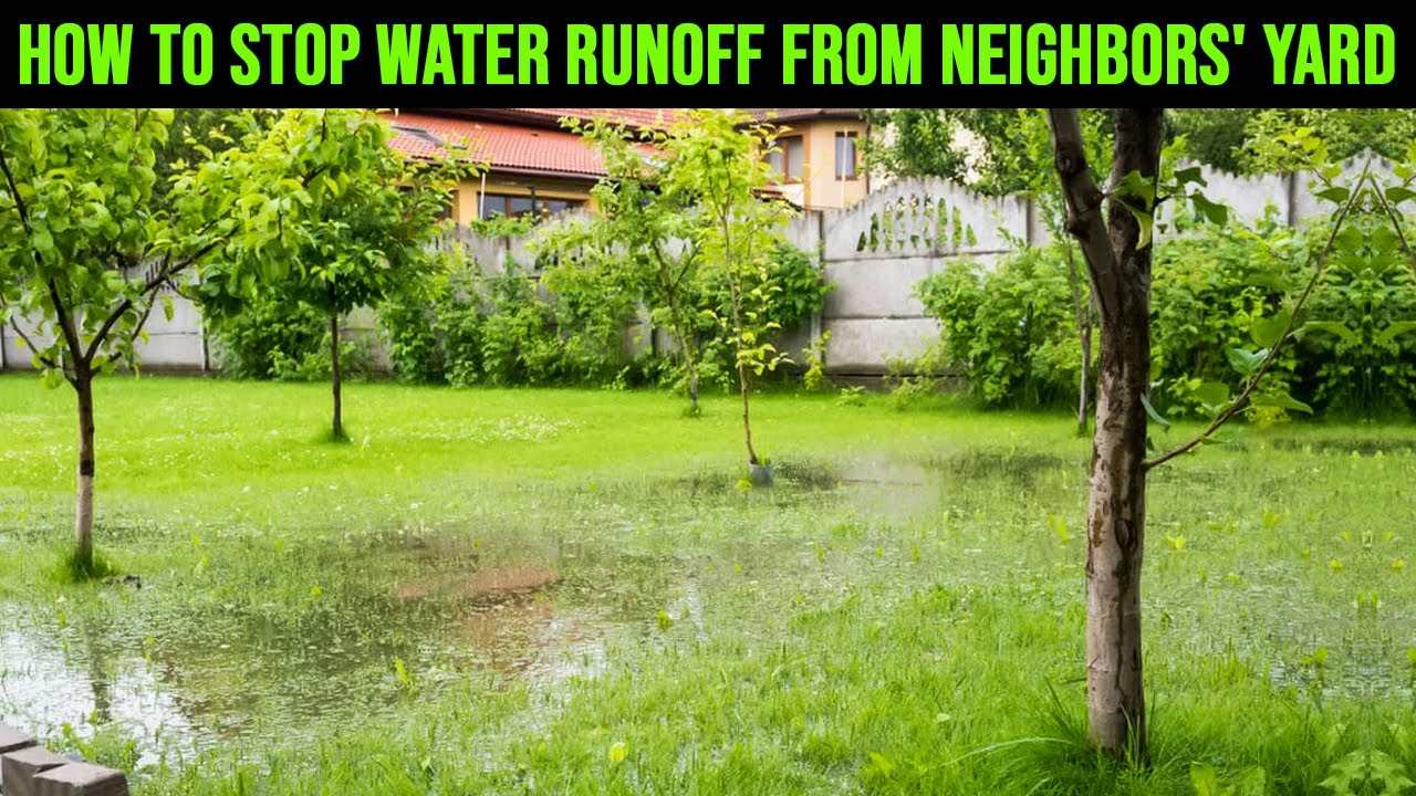 How To Stop Water Runoff In Yard At Claire Hawes Blog regarding How to Stop Stormwater Runoff by Greening Your Garden Shed