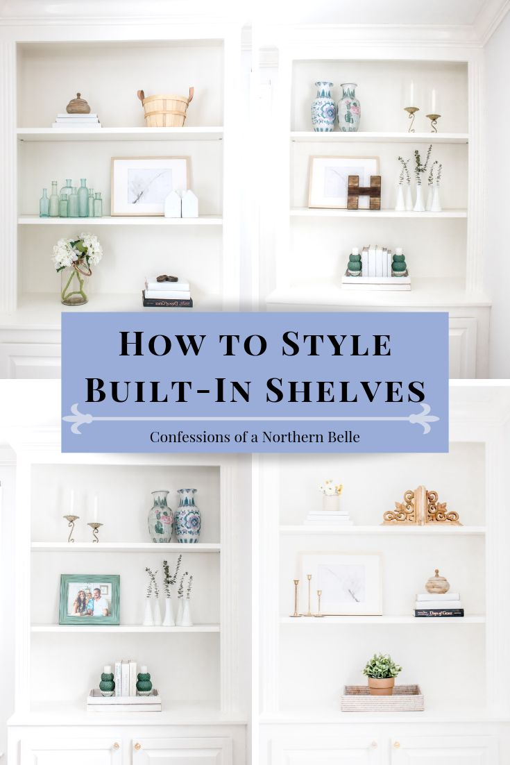 How To Style Built In Shelves for Custom Built In Bookshelves Cost