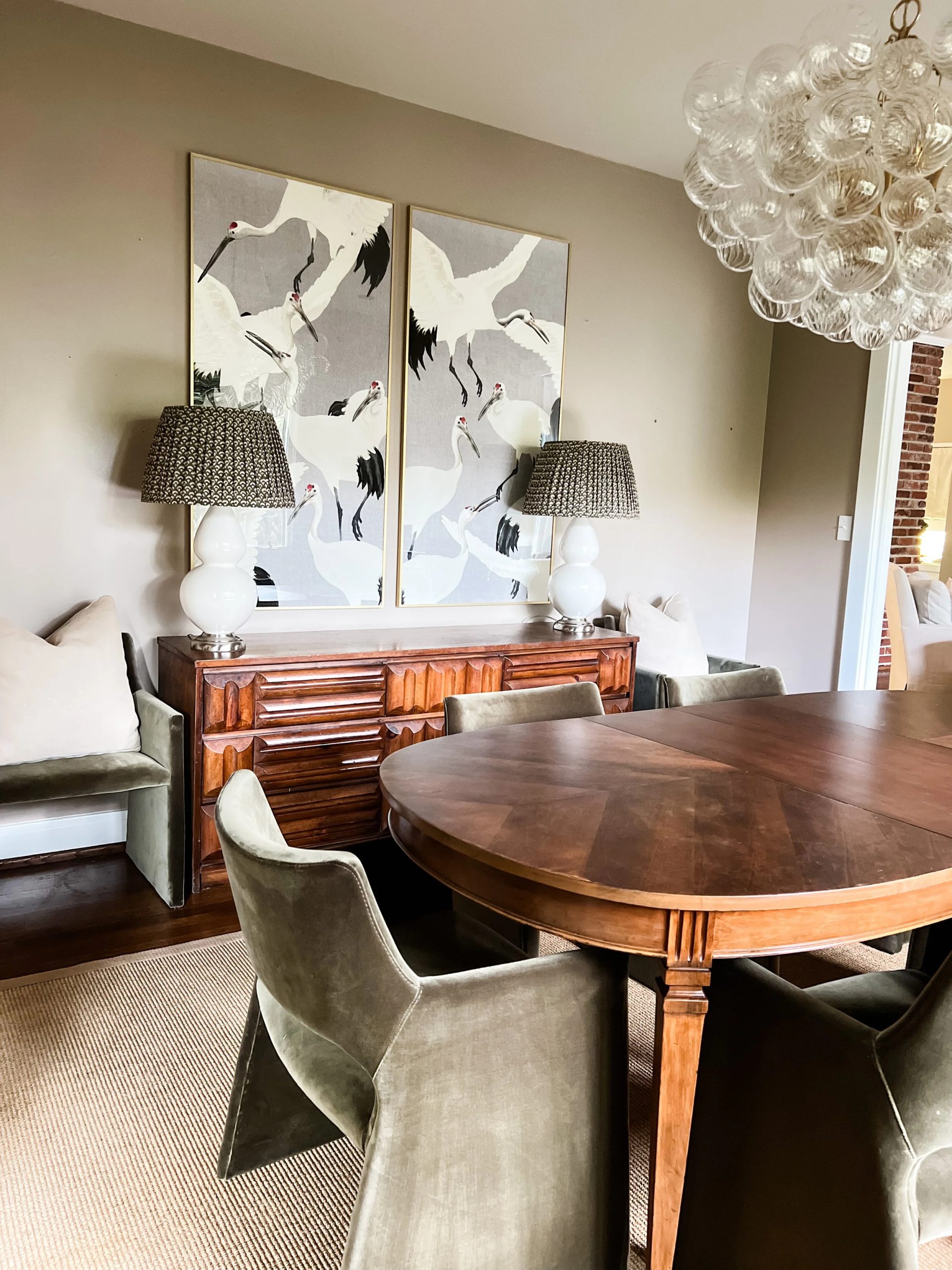 Ideas Wall Decor Dining Room within Mirrors Art and Texture A Practical Guide to Layering Dining Room Walls