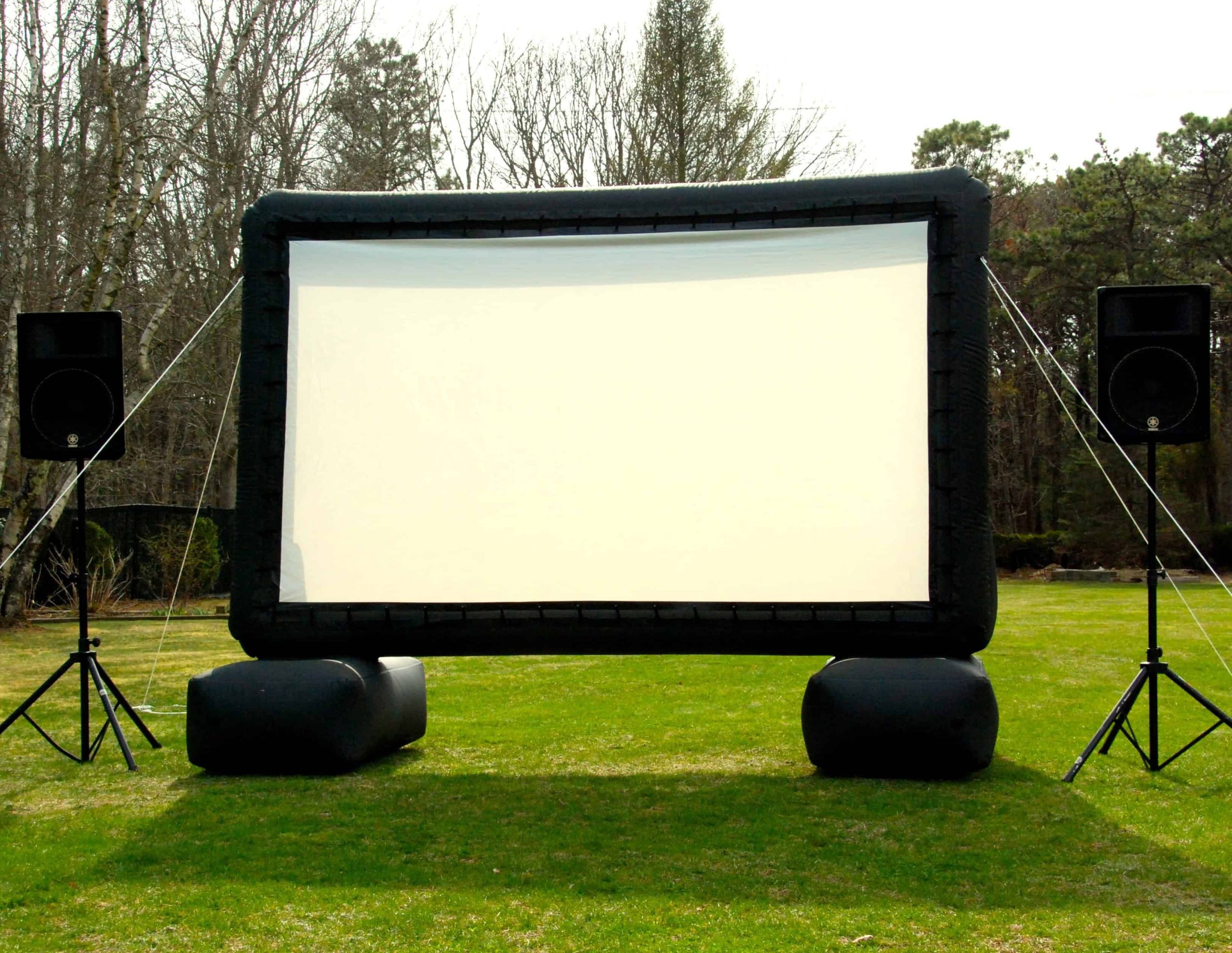Inflatable Movie Screen Rentals In Ny | Big Bounce with The Real Difference Between Static and Inflatable Outdoor Screens for Home Theater Enthusiasts