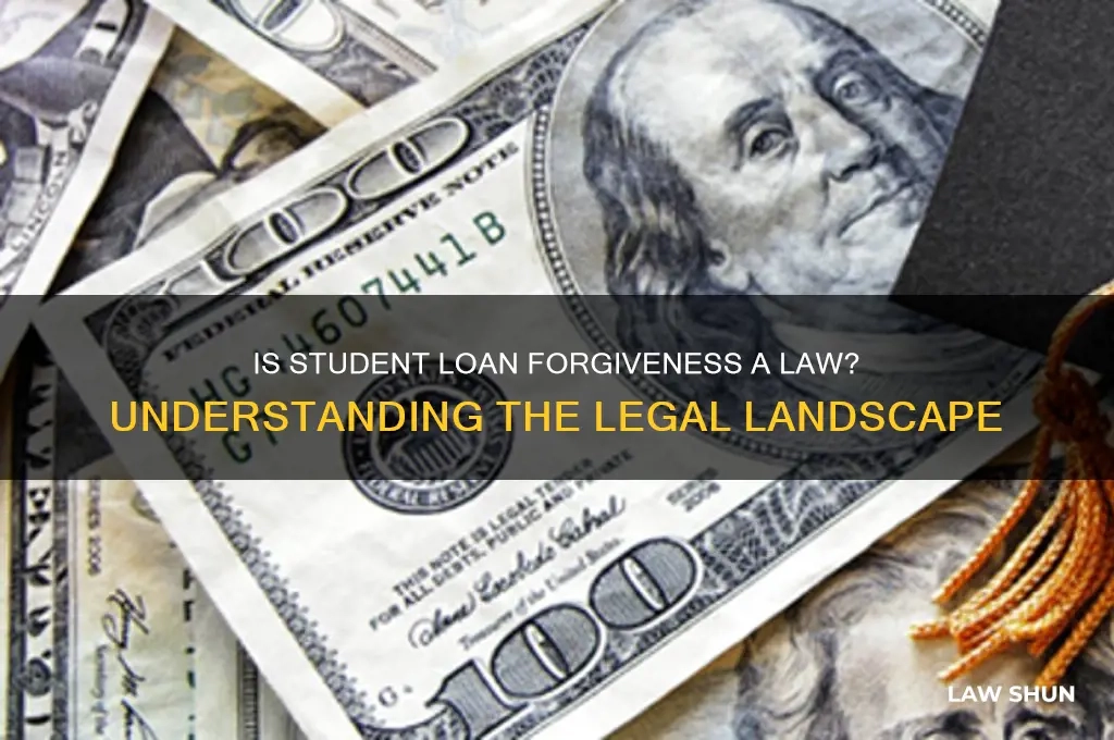 Is Student Loan Forgiveness A Law? Understanding The Legal Landscape ... for Understanding Forgivable Loans and Silent Seconds for Homebuyers in 2026