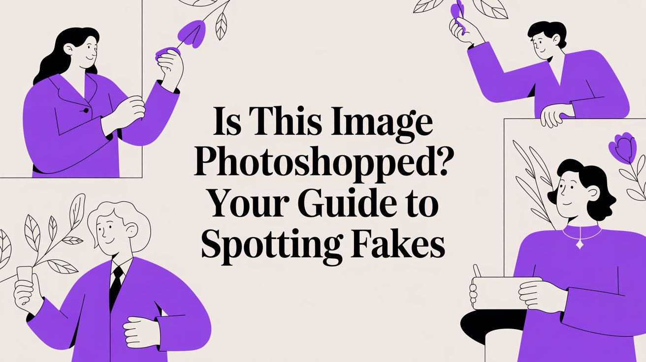 Is This Image Photoshopped? Your Guide To Spotting Fakes | Ai Image ... with Spotting the Fakes in 2026 by Reading Wood Grain and Joinery Clues