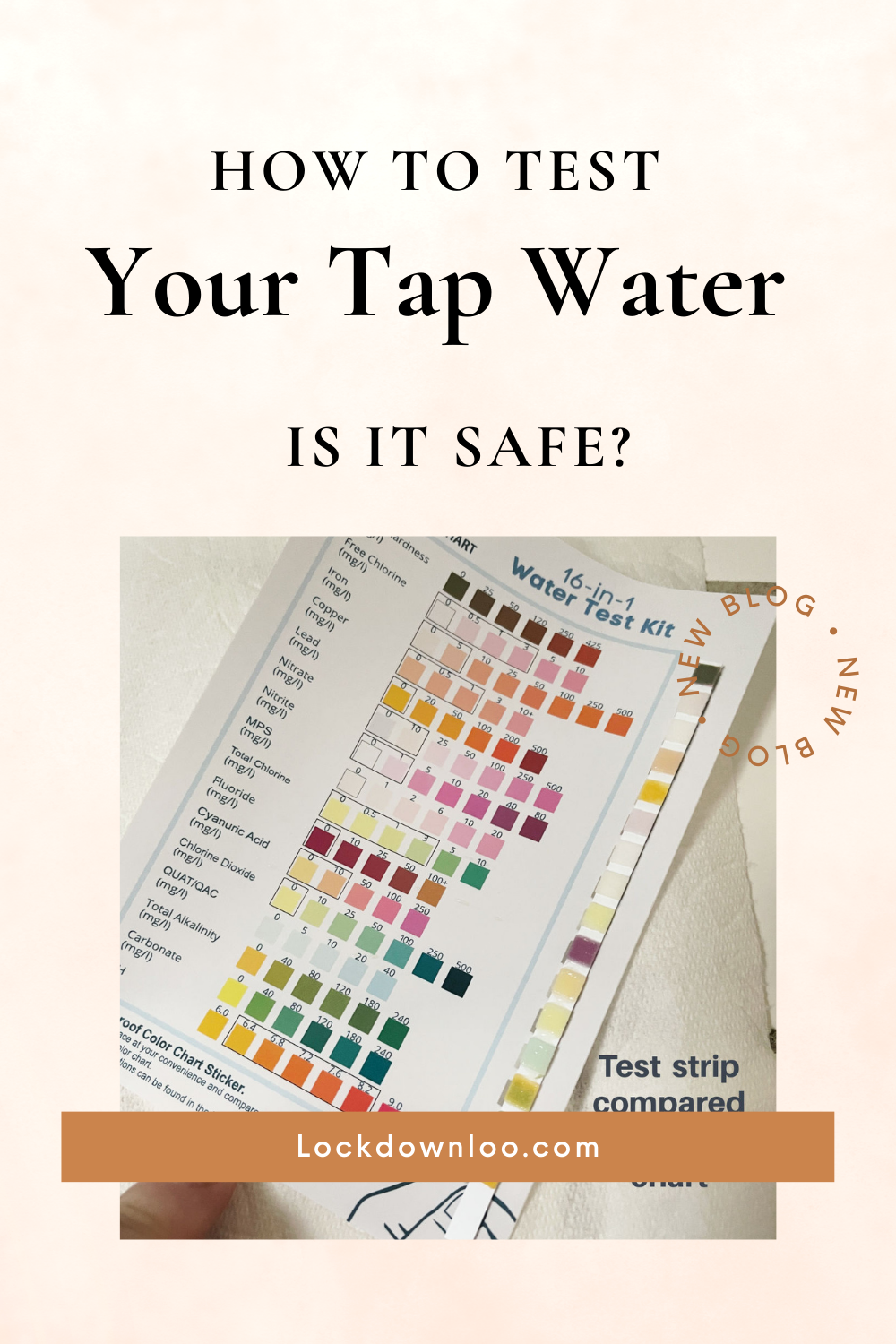 Is Your Tap Water Safe? Find Out With An At-Home Test Kit regarding Water Quality Test Kit Home