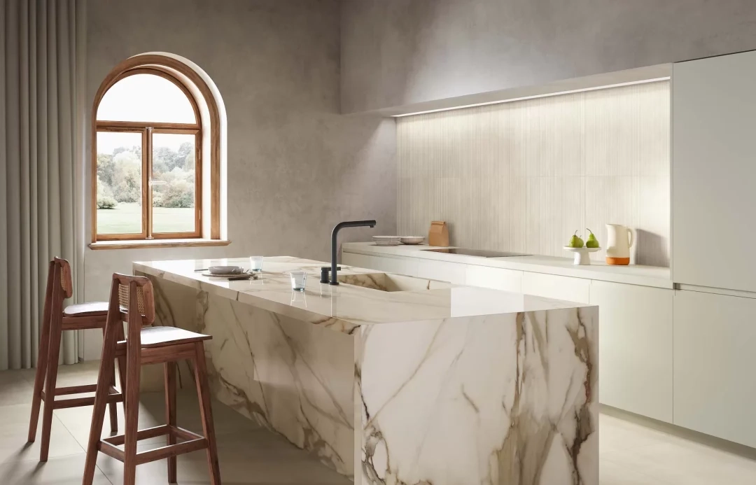 Large Format Porcelain Slabs For Kitchen, Walls And Countertops with Designing with Large Format Porcelain Slabs for Seamless Spaces