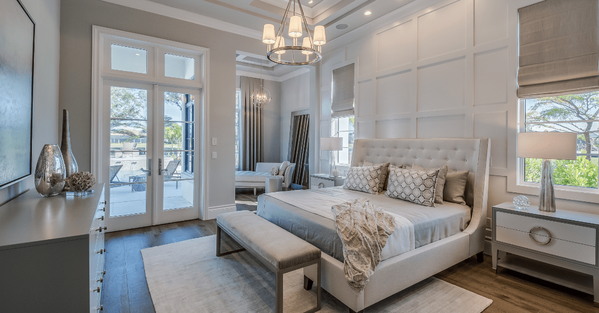 Large Master Bedroom Ideas To Maximize Function And Elegance | Decoist within Transform Your Master Suite with These King Bed Placement Tips