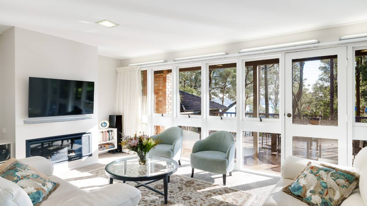 Leafy Lake Family Home Offers Style, Size, Quality And Seclusion ... intended for Privacy Screen Outdoor Decorative