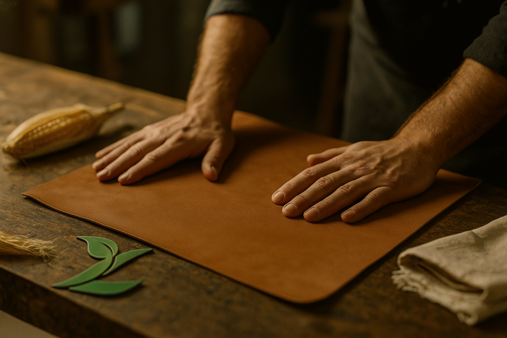 Leafy Leather – Sustainable Plant Based Leather From Corn & Banana intended for A Decade of Testing What I Learned About Plant Based Leather Longevity