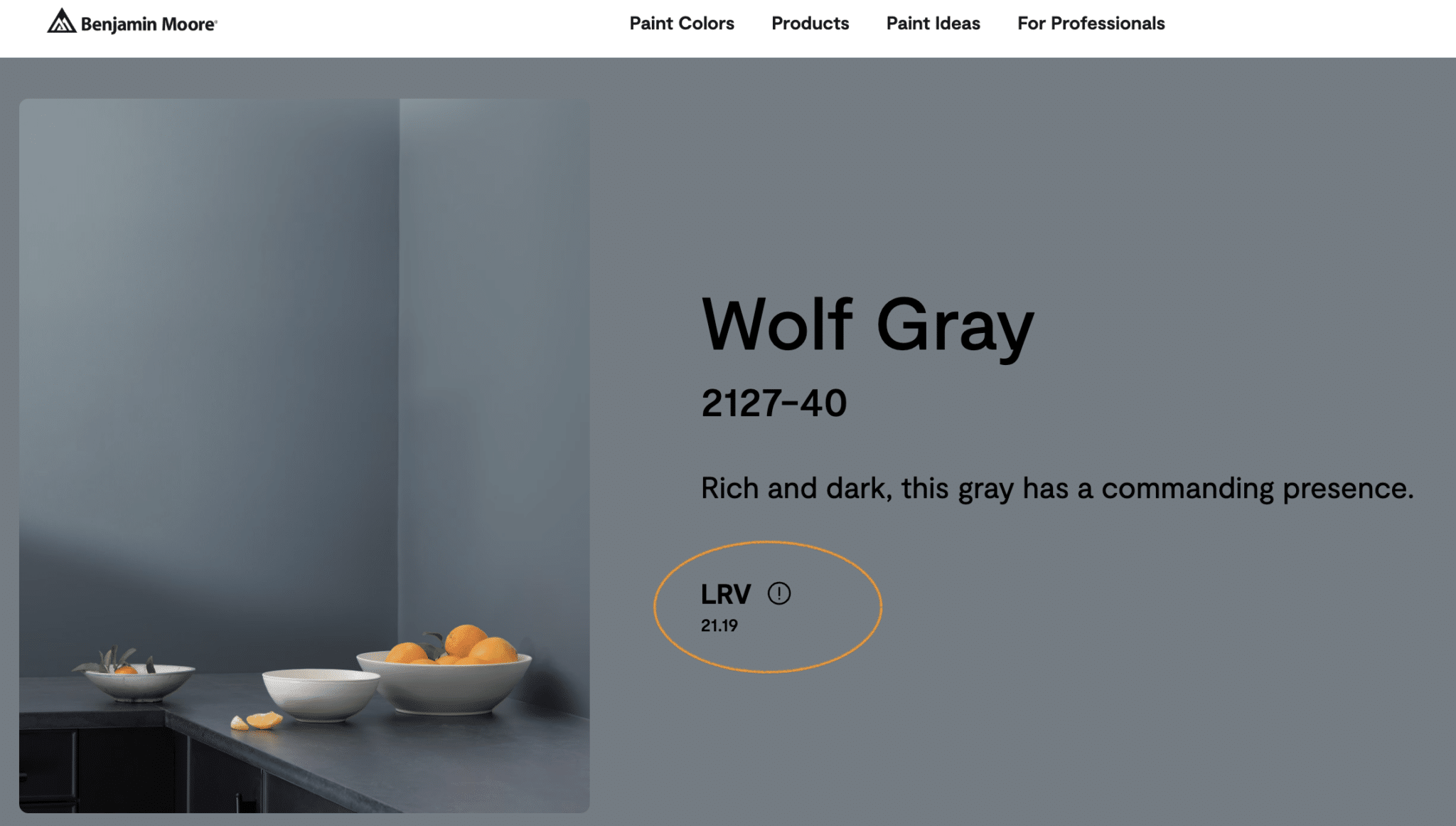 Light Reflectance Value (Lrv) Of Paint And Why It Matters – Welsh ... throughout The Hidden Science Behind Light Reflectance Values for Dim Interiors
