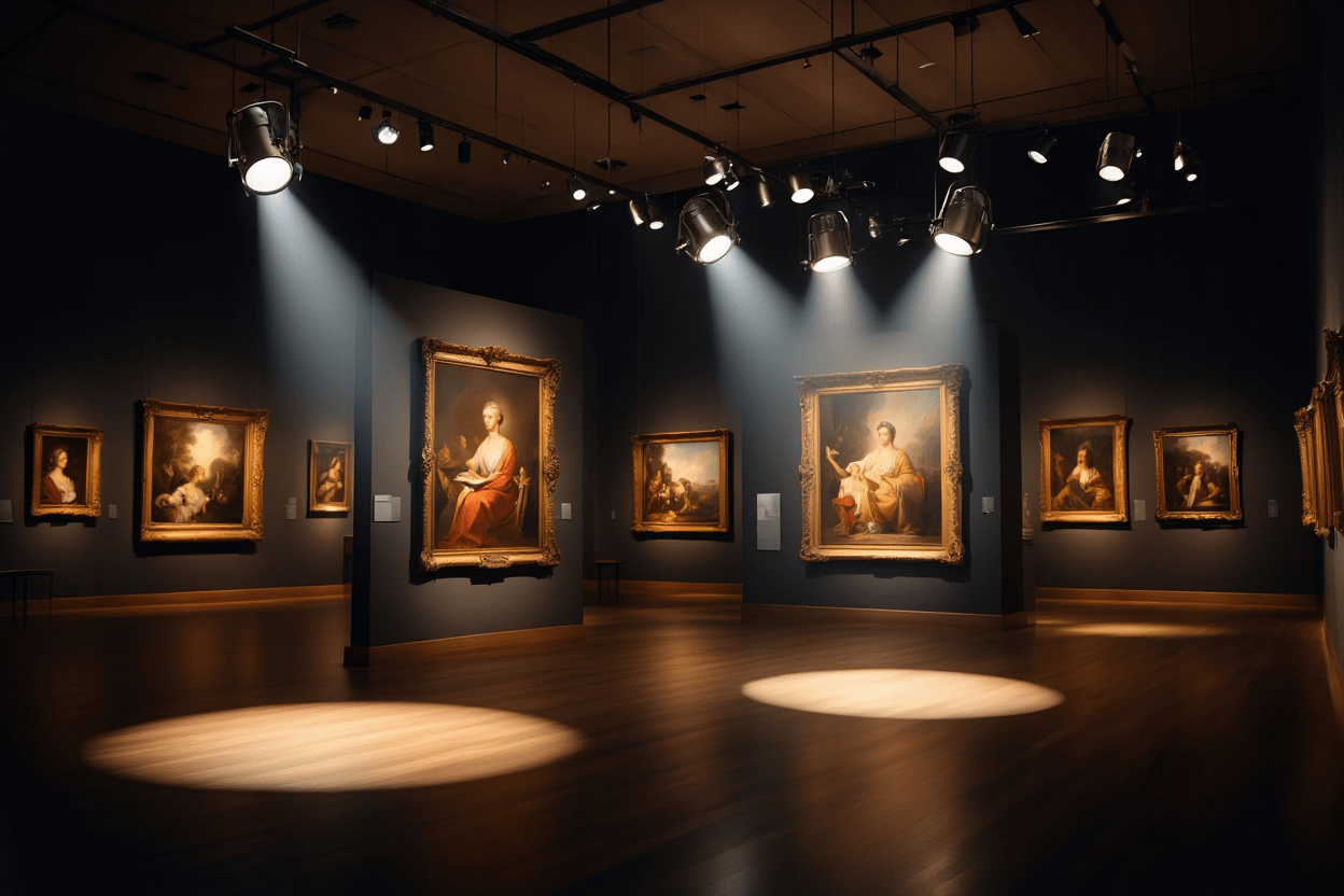 Lighting In Art Galleries & Museums: A Comprehensive Guide – My Like Led inside Art Light With Adjustable Beam