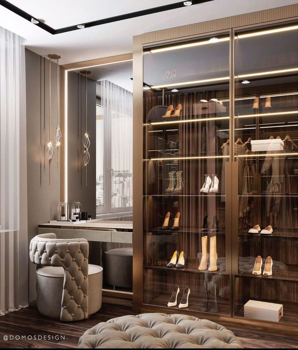 Luxury Closet Design With Shoe Display intended for Shoe Closet Design Custom