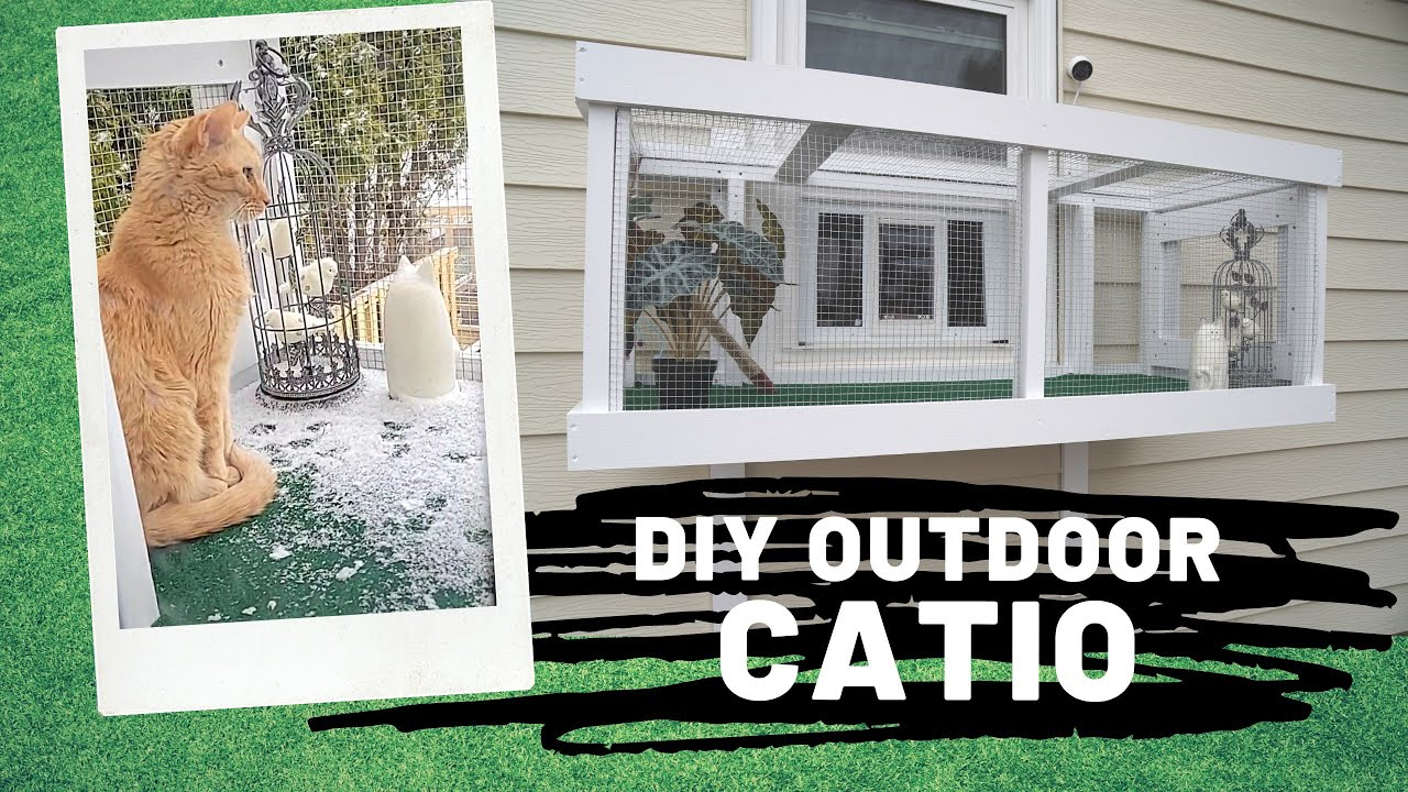 Make Your Own Cat Enclosure Catio Hacks Every Cat Owner Should Know intended for Catio Outdoor Cat Enclosure