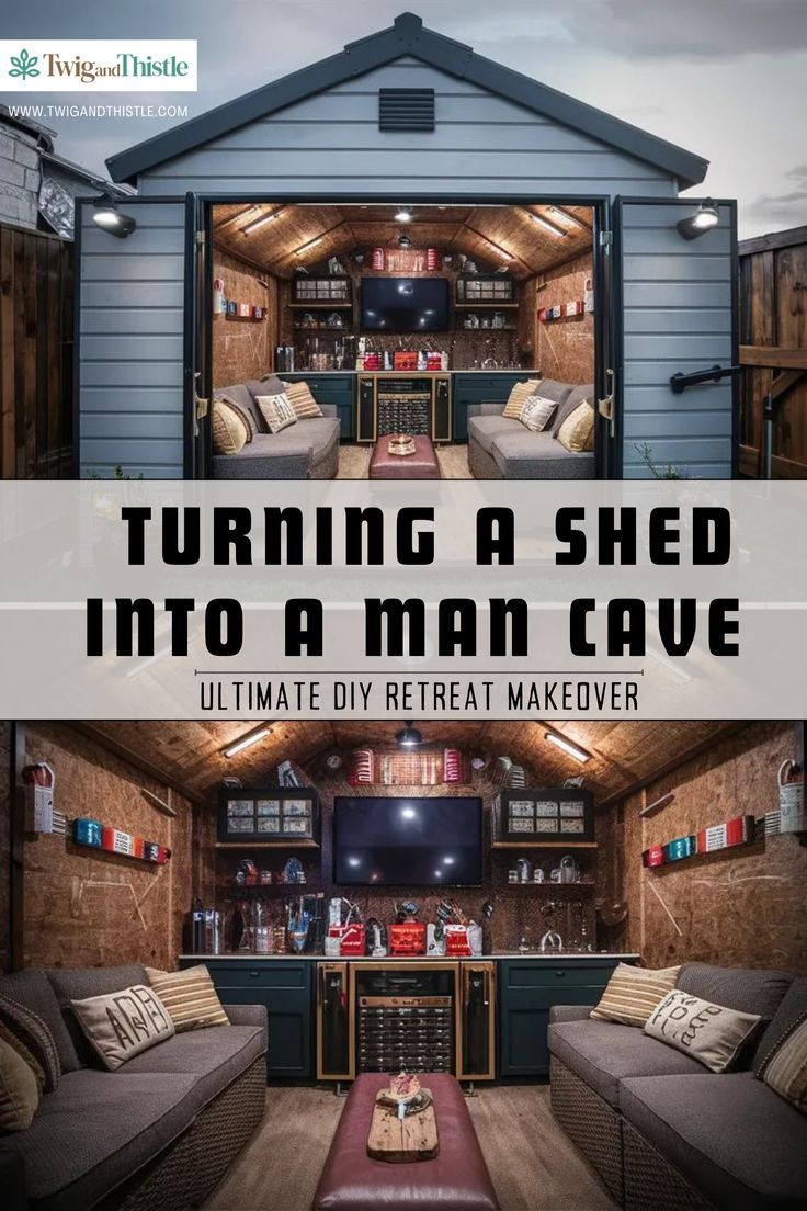 Man Cave Shed Ideas – Artofit regarding Man Cave Shed Design