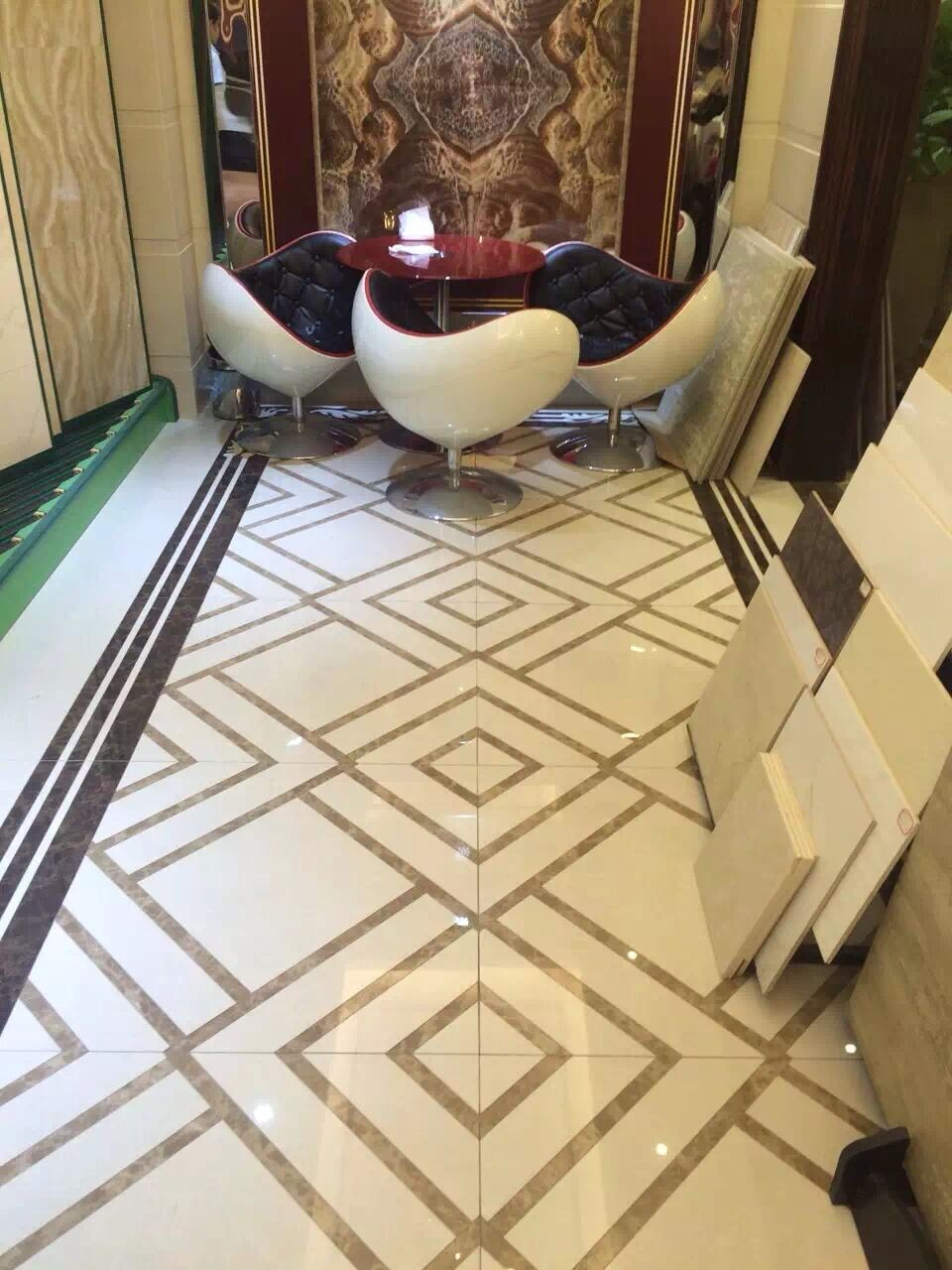Marble Floor With Wood Inlay At Marjorie Summerville Blog in Floor Medallion Design Inlay