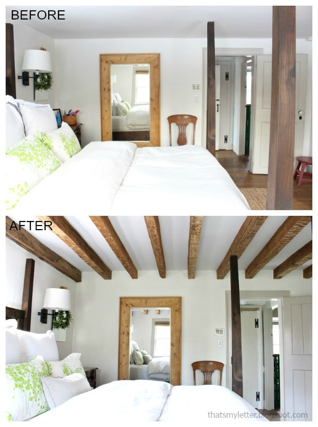 Master Bedroom Ceiling Makeover - Jaime Costiglio regarding Real Stories of Bedroom Makeovers That Started With the Ceiling