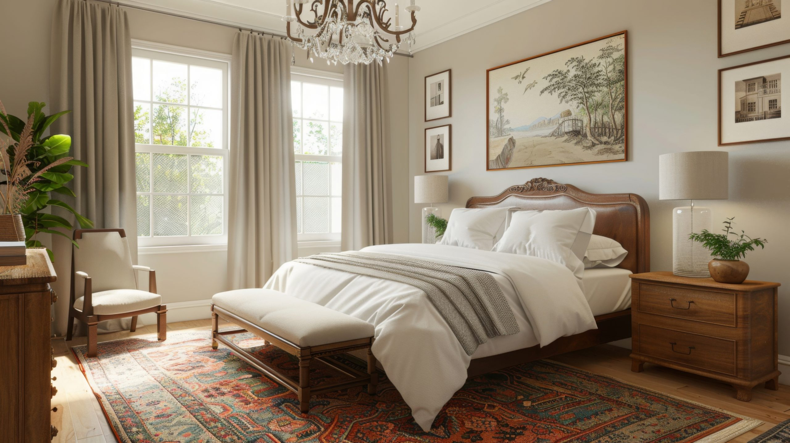 Master Bedroom Inspiration: Creative Ideas To Transform Your Space ... with Transform Your Master Suite with These King Bed Placement Tips