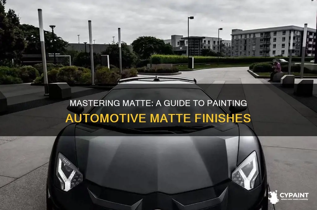 Mastering Matte: A Guide To Painting Automotive Matte Finishes | Cypaint for Matte Finish Furniture Care