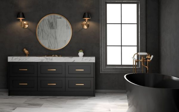 Matte Black Bathroom Fixtures: The Pros And Cons Unveiled with regard to Matte Black Fixtures Fingerprint Proof