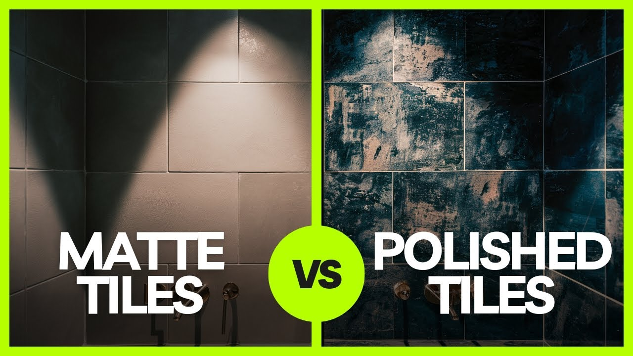 Matte Vs Polished Tiles: The Ultimate Showdown - Youtube with Matte Glaze Vs Glossy Tile