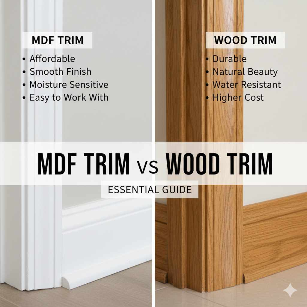 Mdf Vs Solid Wood: Ultimate Showdown In Durability intended for Mdf Vs Wood Trim Paint Grade
