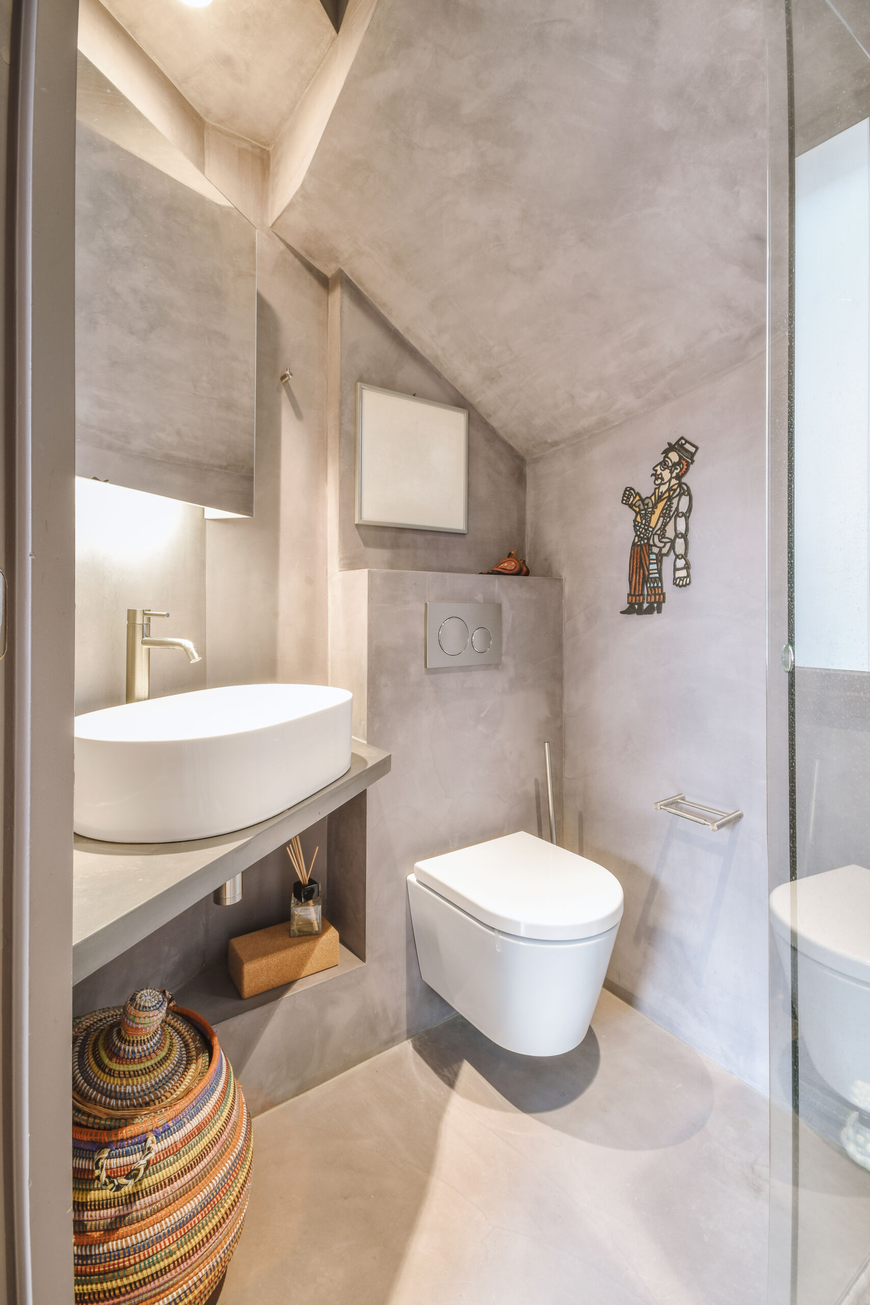 Microcement Bathrooms: A Guide To Seamless, Modern Design throughout Microcement Bathroom Walls