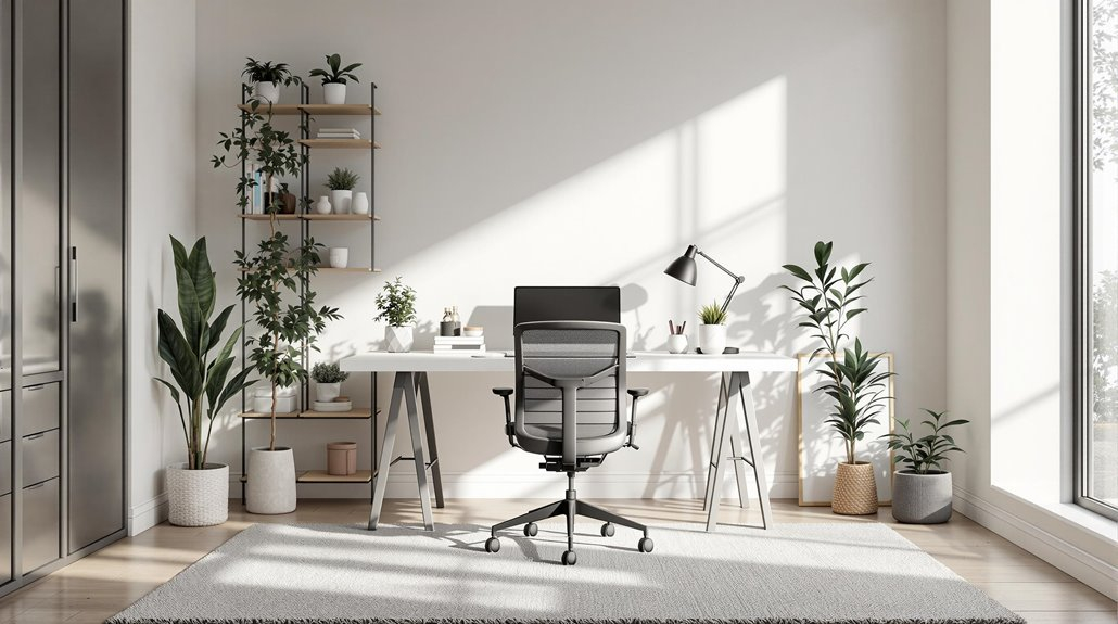 Minimalist Home Office Designs: Less Clutter, More Focus - Amazing Casa with Cord Management For Home Office