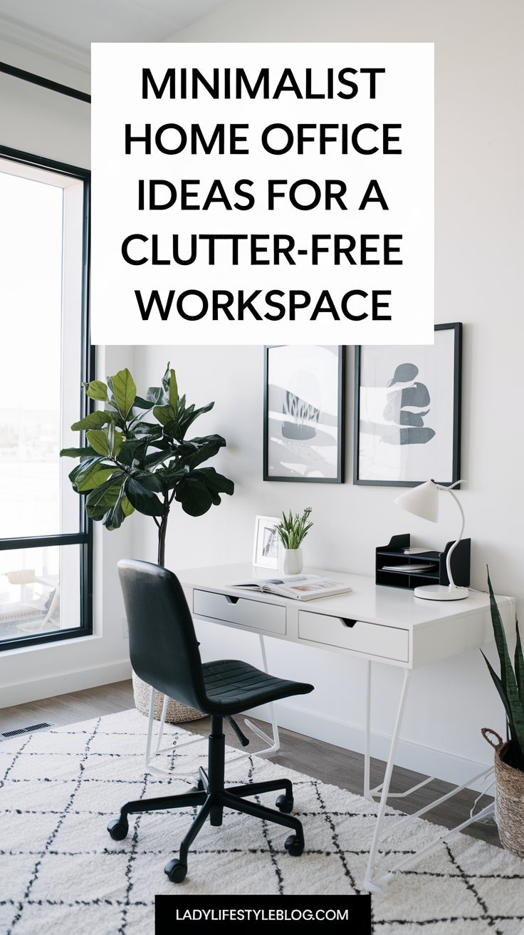 Minimalist Home Office Ideas For A Clutter-Free Workspace 2026 throughout The 2026 Guide to a Clutter-Free Workspace That Boosts Focus
