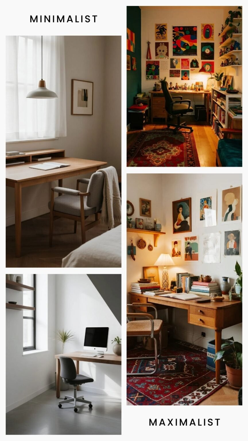 Minimalist Vs. Maximalist Workspaces: Better Creativity? within Minimalism Vs Maximalism Design