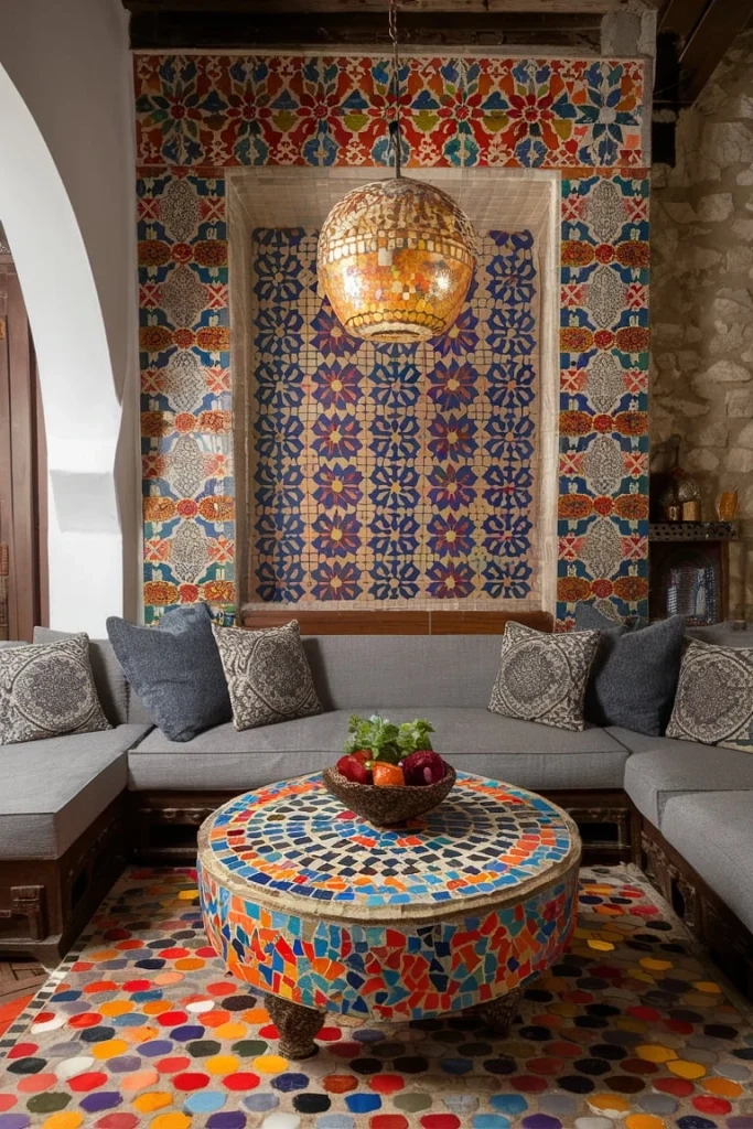 Moroccan Kitchen Decor: 25 Essential Elements For A Warm, Inviting Space for Moroccan Interior Design Living Room