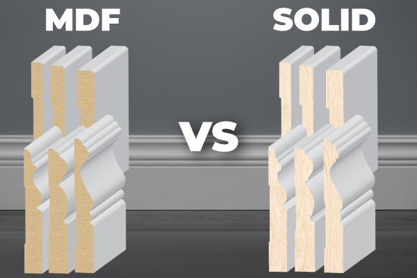 Mouldings: Solid Vs Mdf - Pros &amp;amp; Cons - Old Master Products inside Mdf Vs Wood Trim Paint Grade