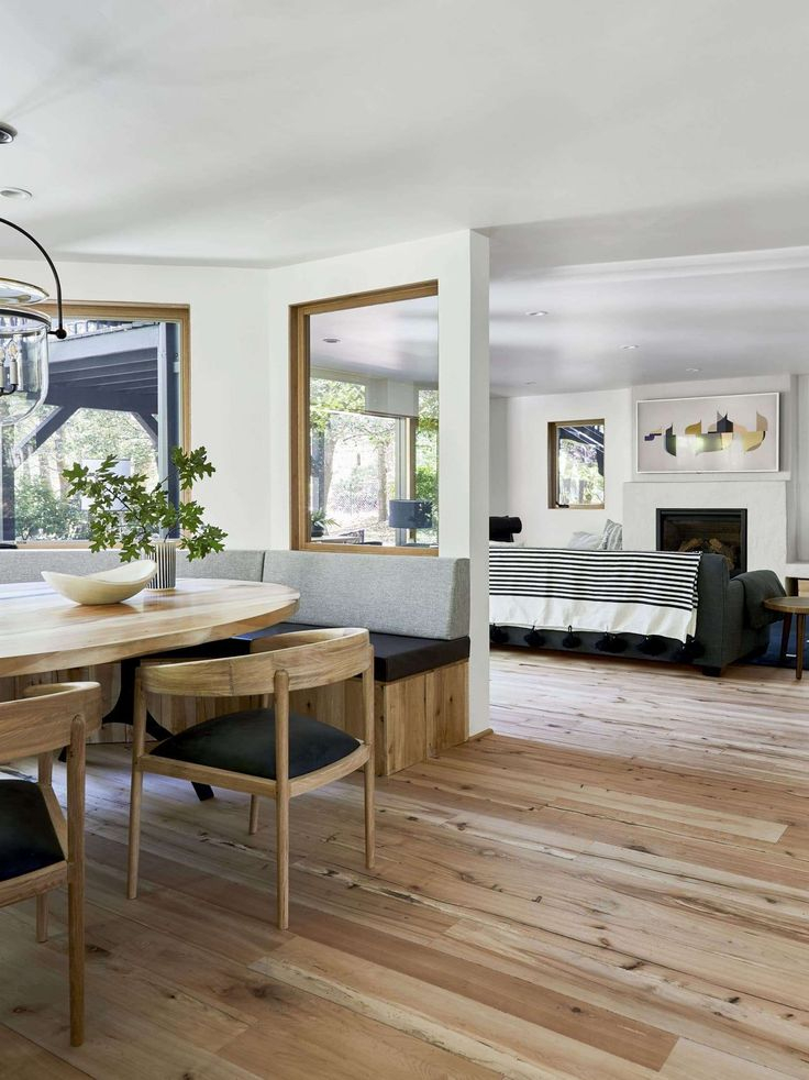 Mountain House: The "Reveal" Of The Dining Room Built-In Banquette (+ 3 ... with Common Banquette Dimension Mistakes That Ruin Dining Room Flow