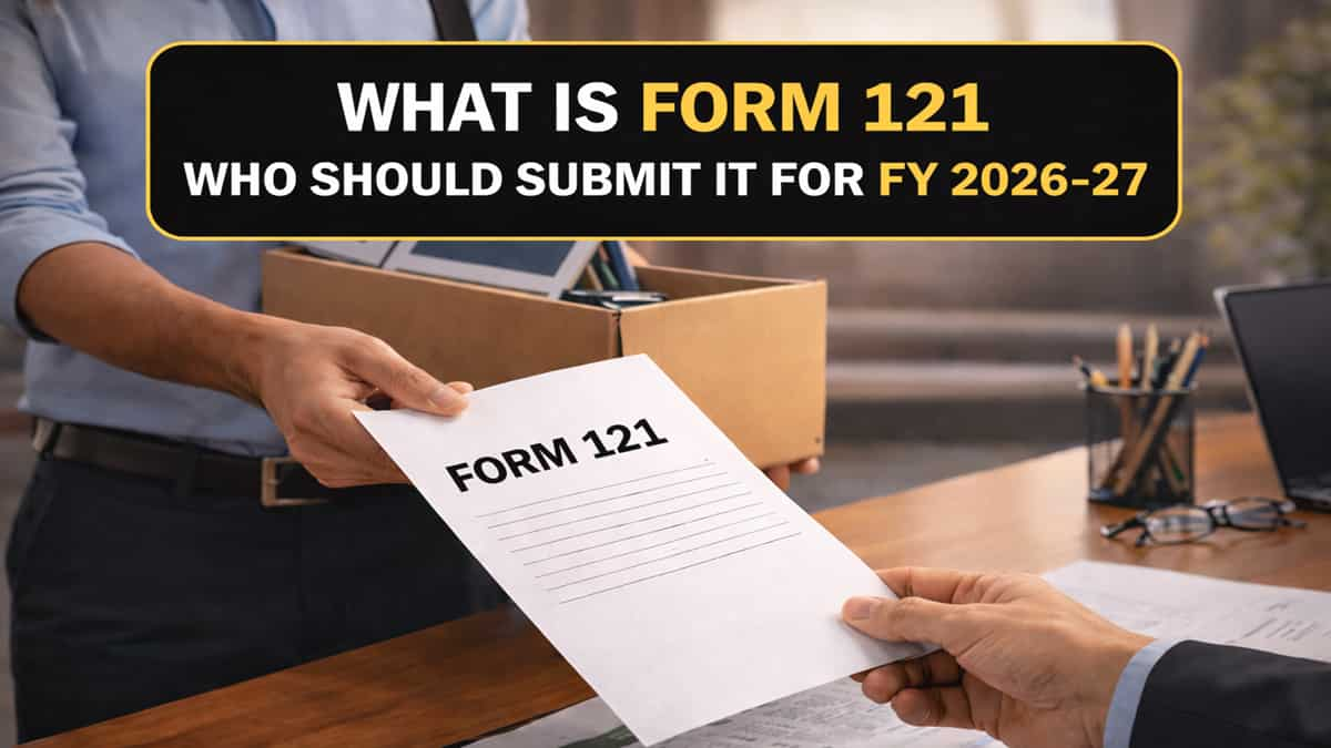New Tax Rule From April 2026: What Is Form 121, Who Should Submit It ... throughout Stop the April Panic with This Simple 2026 Tax Document System
