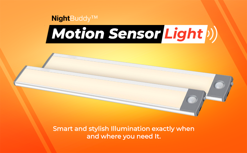Nightbuddy Led Motion Sensor Indoor Strip Lights For Closets Under ... intended for Pantry Light Motion Sensor