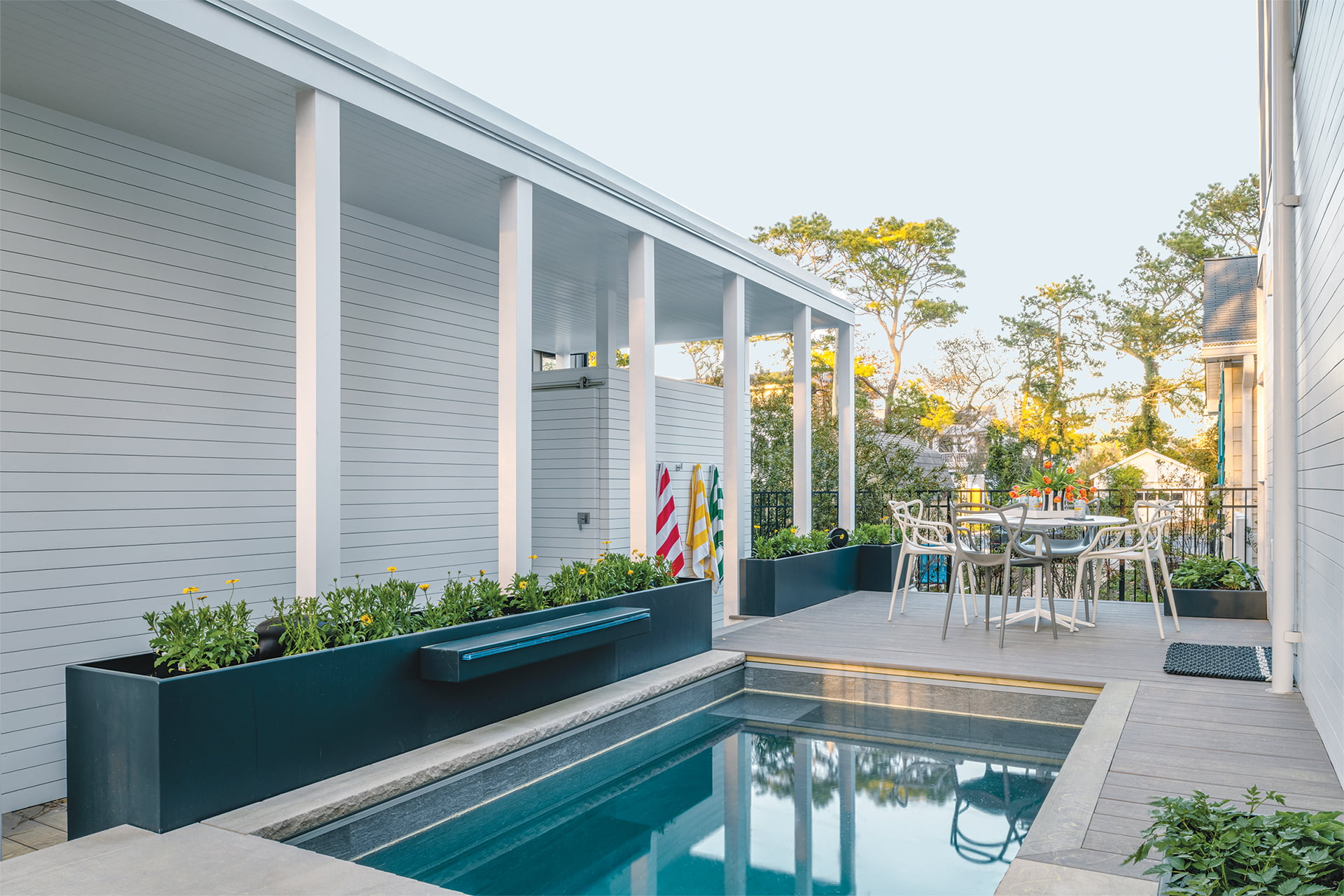 Ocean Breeze - Home & Design Magazine for Bring the Ocean Breeze Home with These Lush Alfresco Shower Concepts