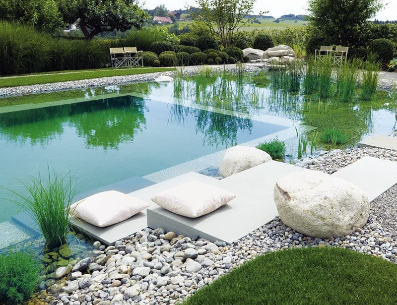 Organic Pool Design in Blending Beauty and Ecology with Sustainable Natural Swimming Pool Designs