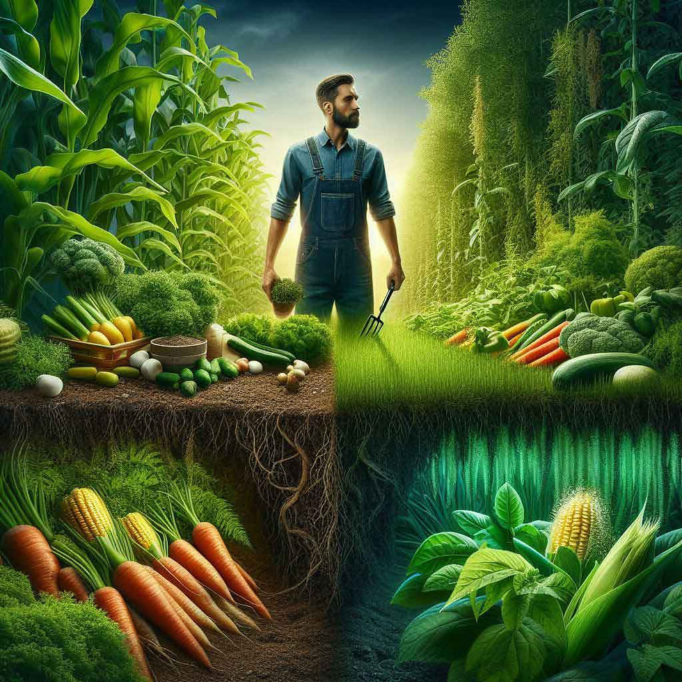 Organics Vs Traditional Fertilizers for Humanure Composting System