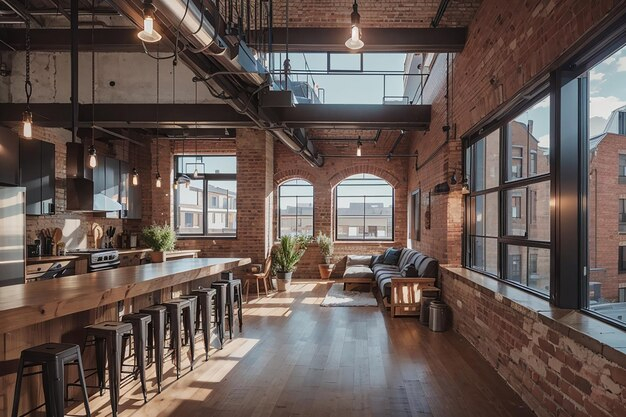 Page 61 | House Loft Images - Free Download On Freepik pertaining to Industrial Loft Apartment Design