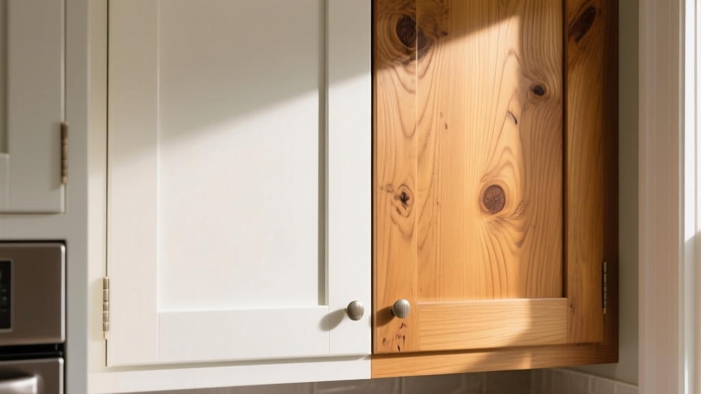 Painted Cabinets Vs Stained: Key Differences Explained throughout Stained vs Painted Kitchen Cabinets A Practical Guide to Style and Maintenance