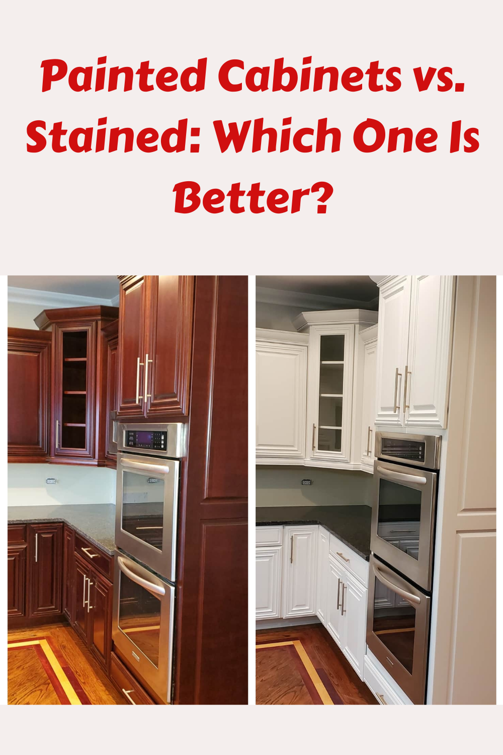 Painted Vs Stained Kitchen Cabinets Best Options For Your Kitchen – Artofit pertaining to Stained Vs Painted Kitchen Cabinets